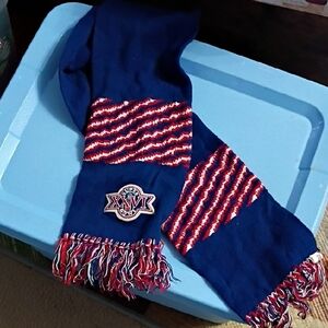 Vintage NFL Washington Redskins 1992 Super Bowl Wool Scarf